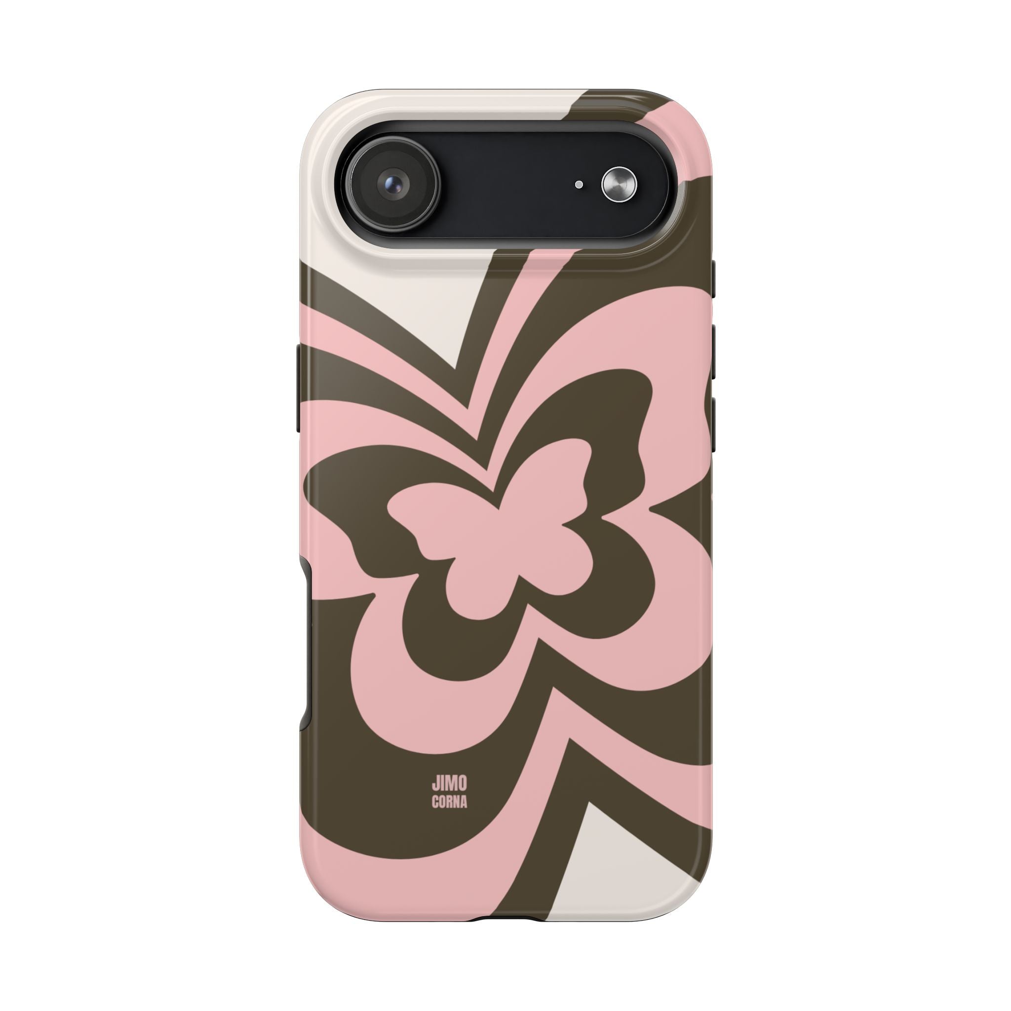 Pink Retro Butterfly