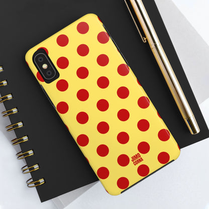 Big Polka Dot | Yellow and Red