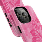 Pink Tie-Dye Hibiscus