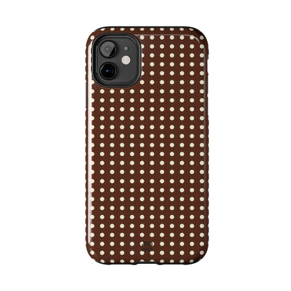 Brown Polka Dot