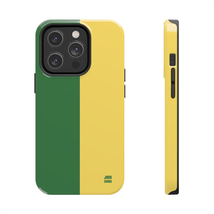 Green and Yellow Color Block