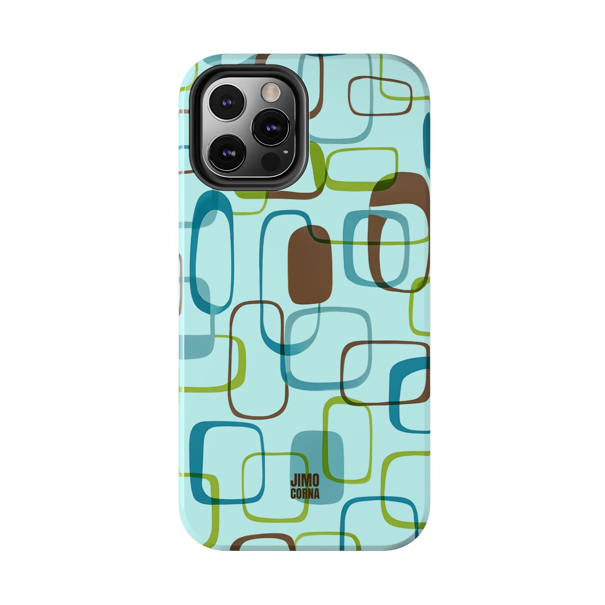Coast Blocks iPhone Case | Mint