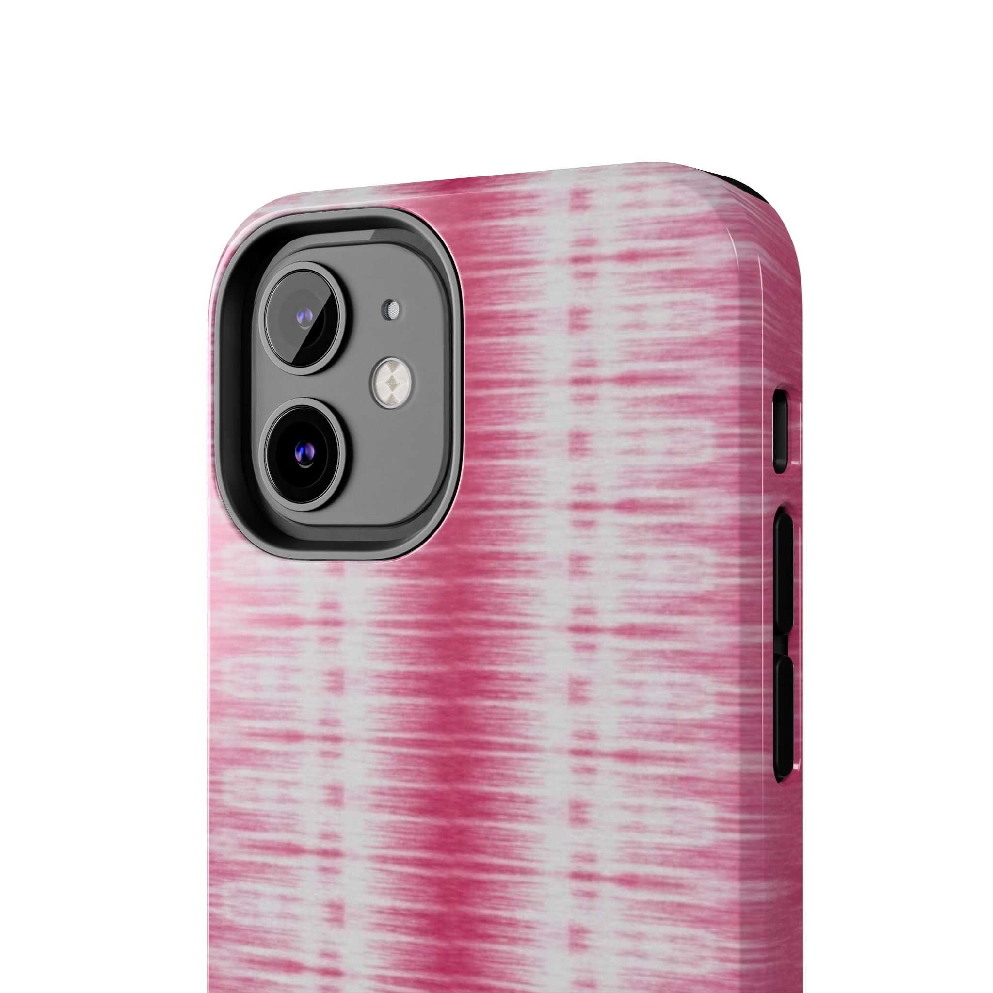 Pink Woven Texture iPhone Case