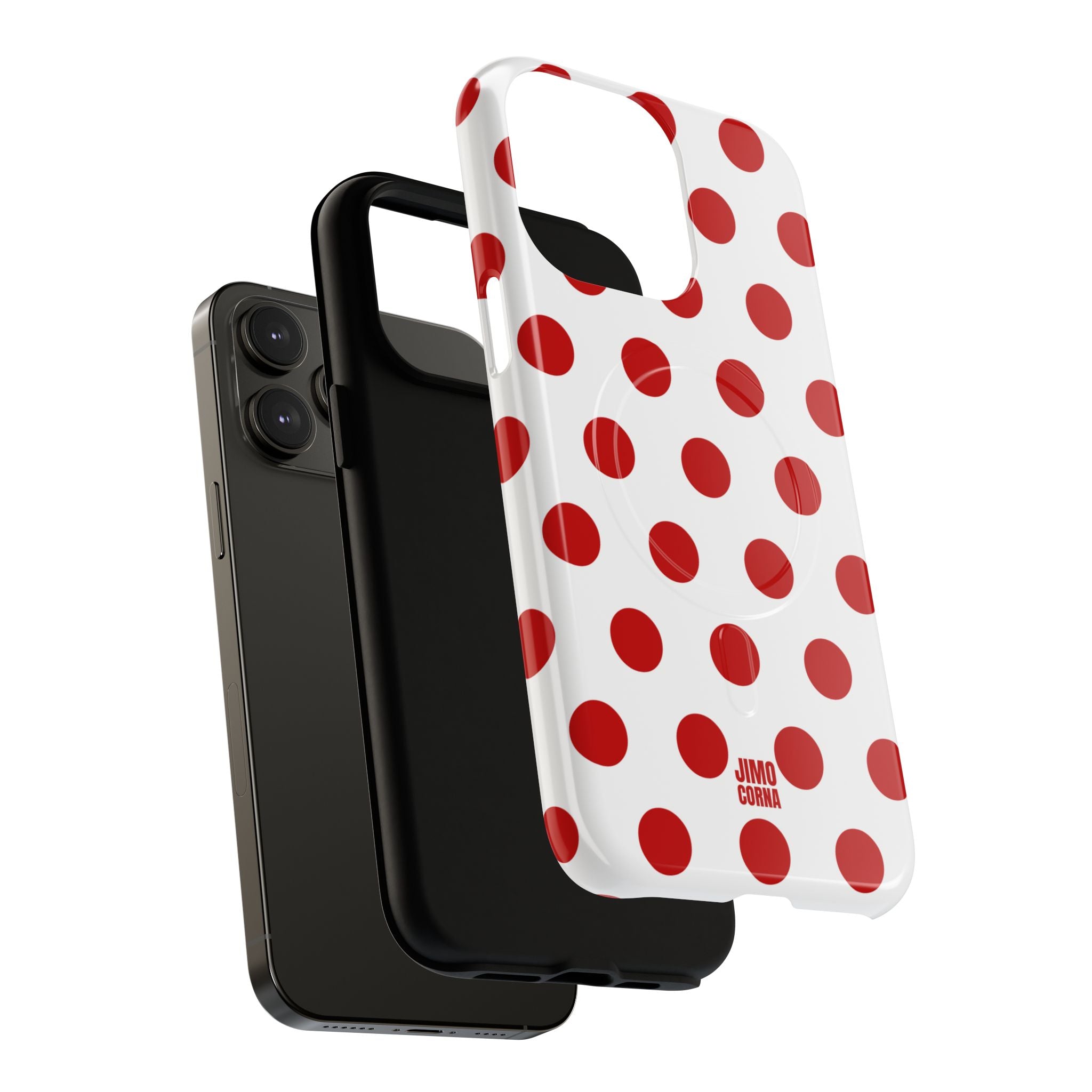 Big Polka Dot | White and Red