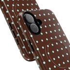 Polka Dot | Brown and Blue
