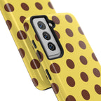 Big Polka Dot | Yellow and Brown