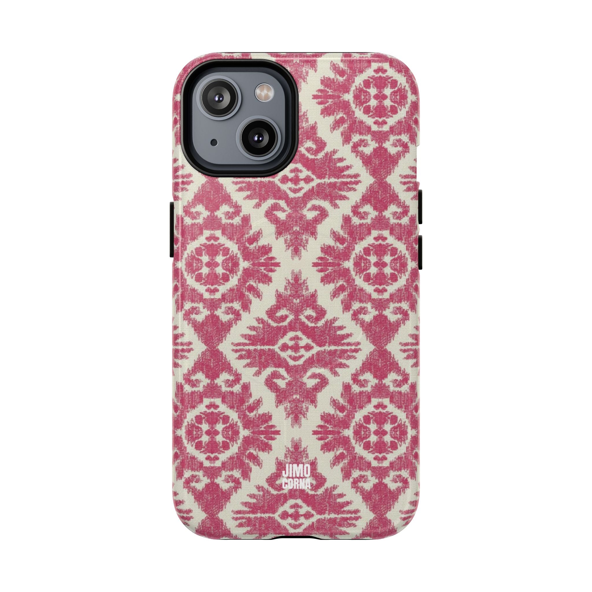 Damask MagSafe iPhone Case | Pink