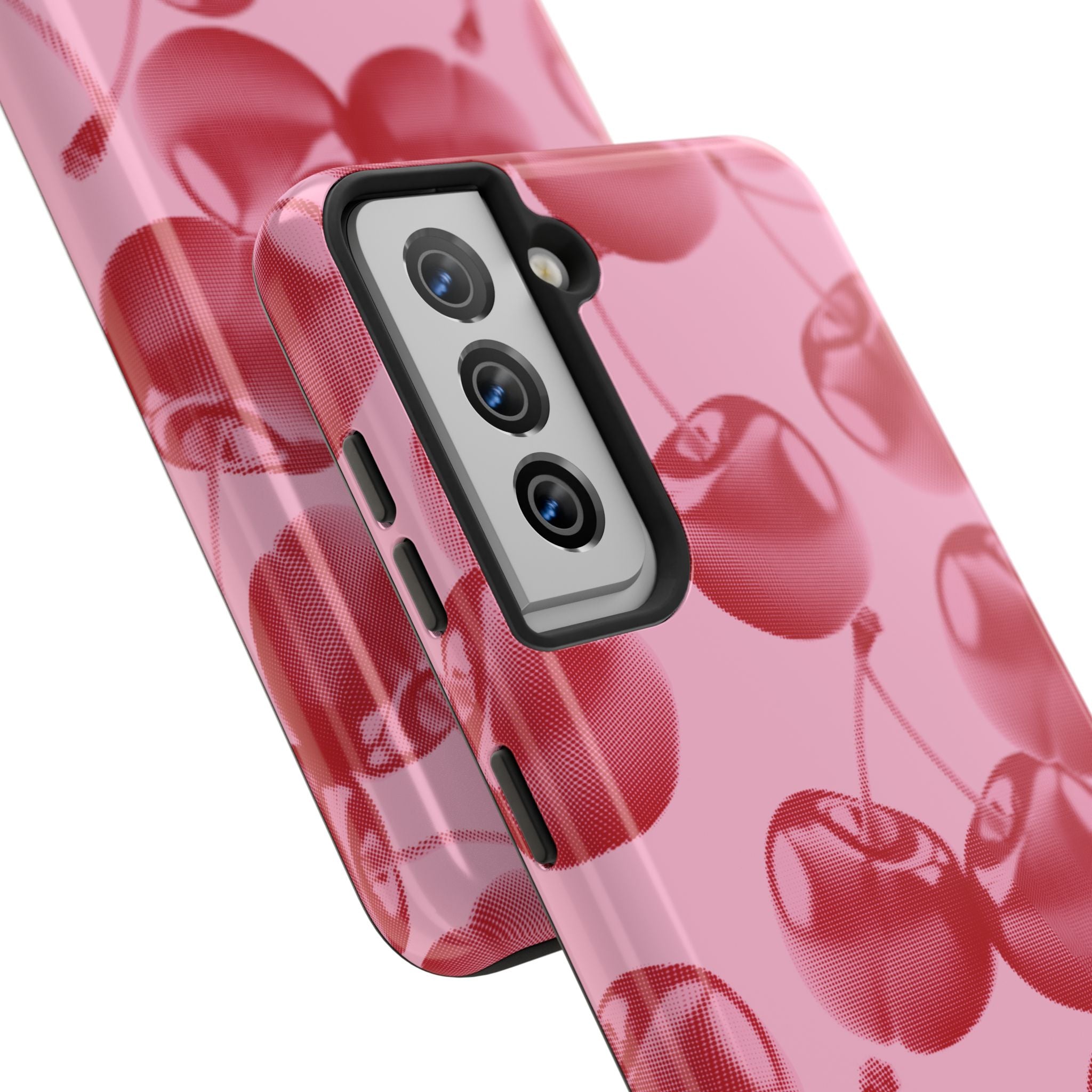 Pink Retro Cherries