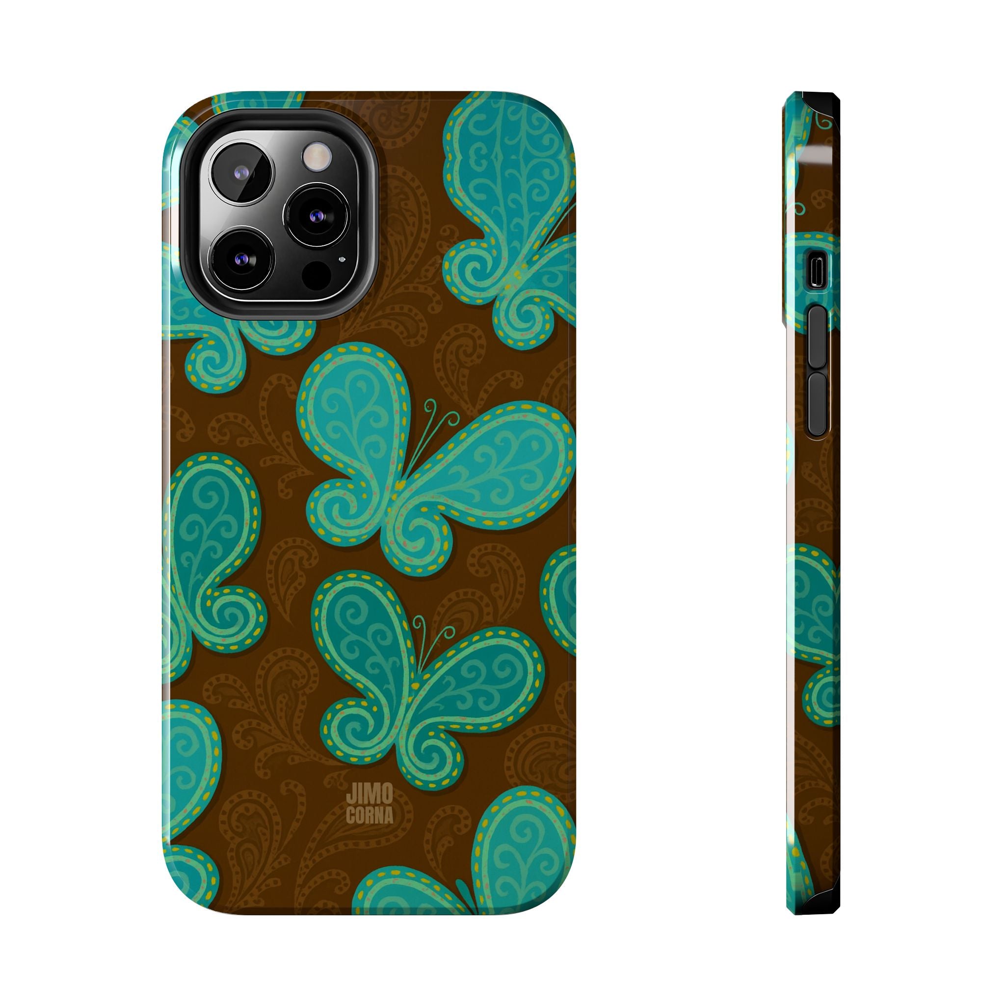 Cocoa Breeze Butterflies iPhone Case