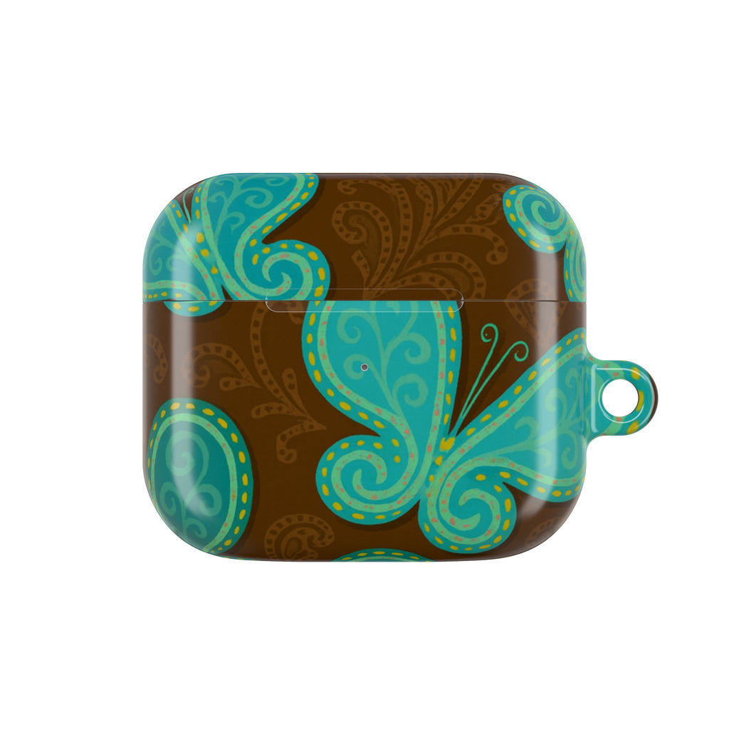 Cocoa Breeze Butterfly AirPods Case