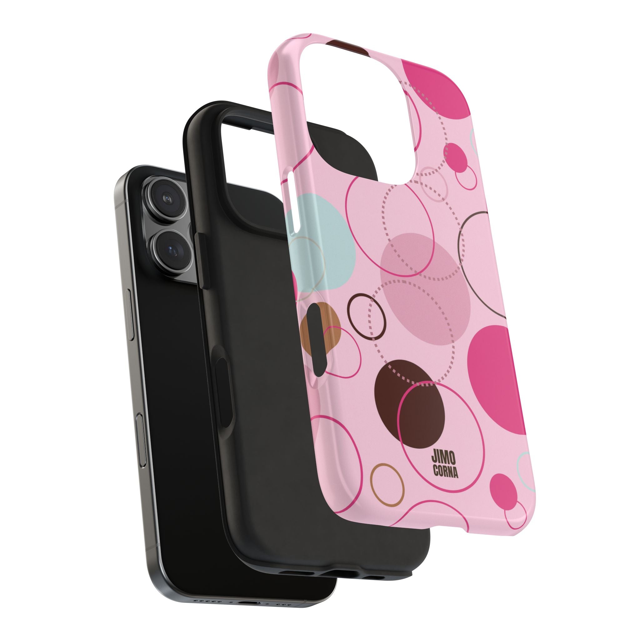 Spiral Pop iPhone Case | Pink