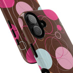 Spiral Pop MagSafe iPhone Case | Brown