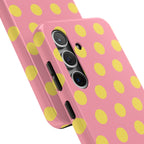Big Polka Dot | Pink and Yellow
