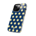 Big Polka Dot | Blue and Cream