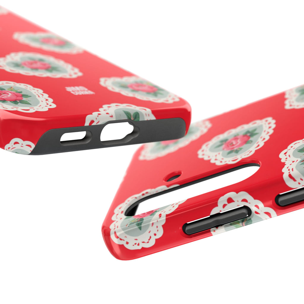 Rosey Lace Samsung Galaxy Case