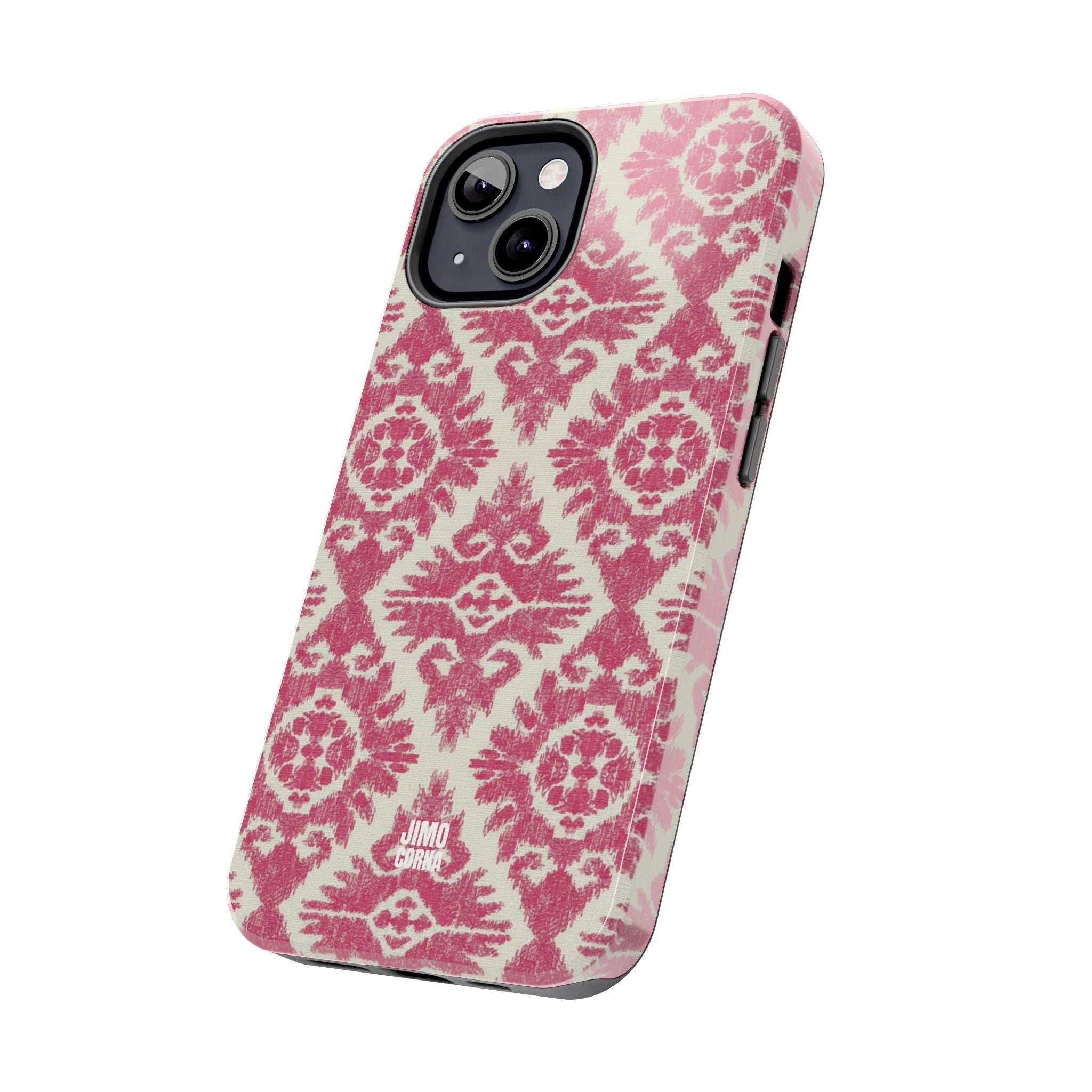 Damask iPhone Case | Pink