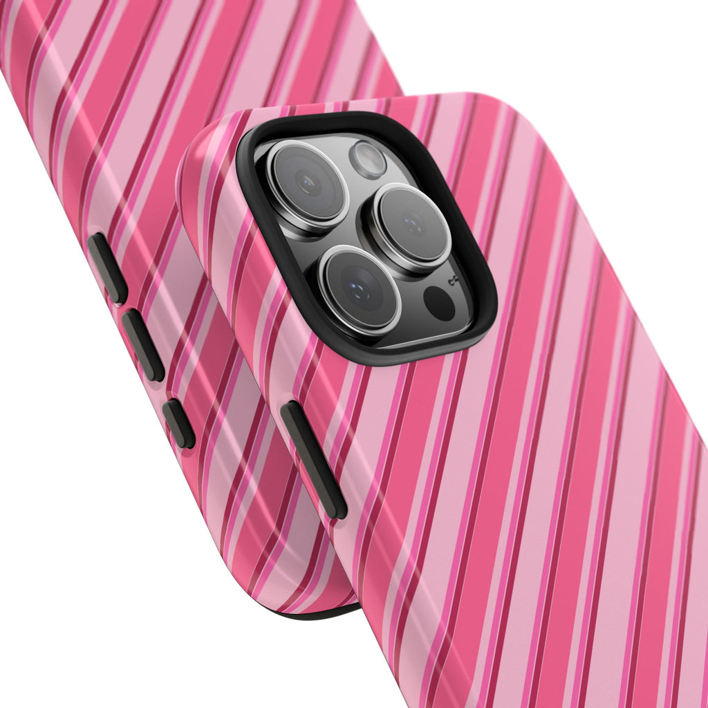 Angelina Stripes | Hot Pink - iPhone Case
