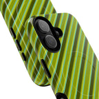 Angelina Stripes | Olive - MagSafe iPhone Case