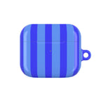 Blueberry Bold Stripes AirPods Case