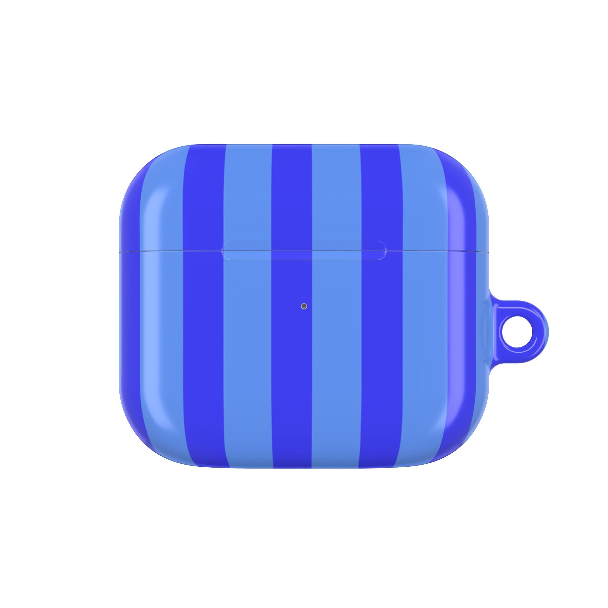 Blueberry Bold Stripes AirPods Case