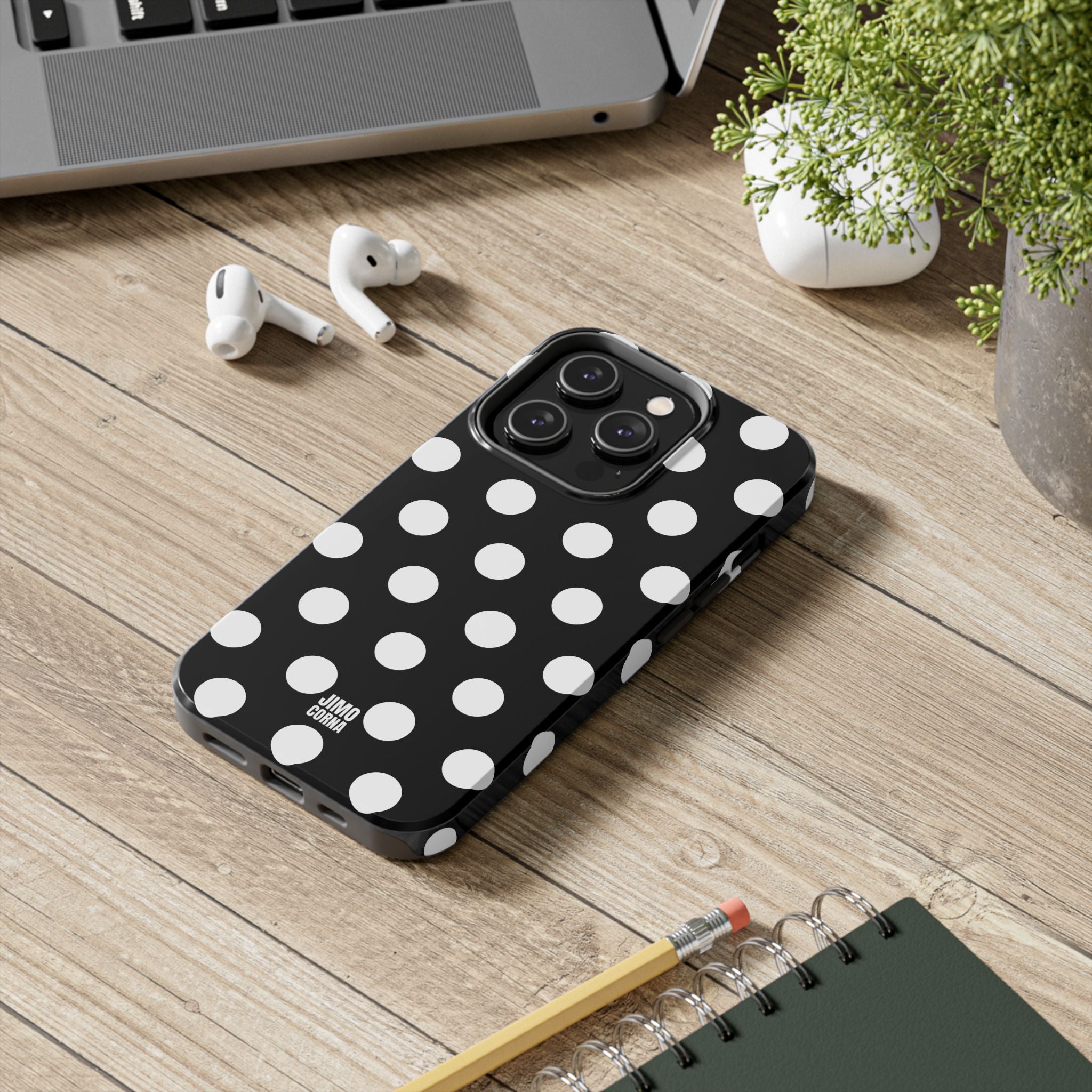 Big Polka Dot | Black and White