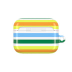 Rainbow Sorbet Stripe AirPods Case