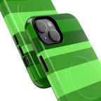 Matcha Stripe MagSafe iPhone Case