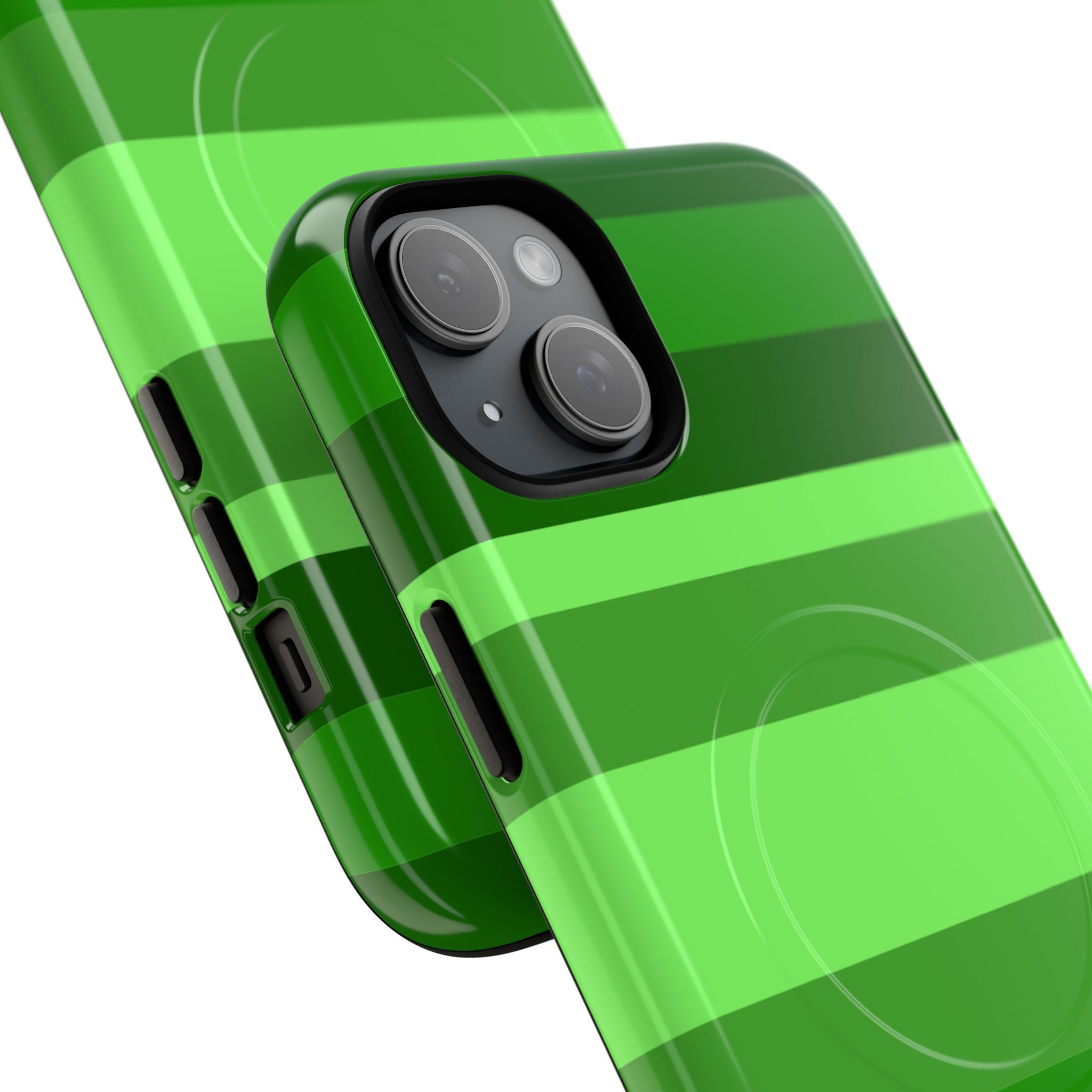 Matcha Stripe MagSafe iPhone Case