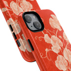 Red Flora MagSafe iPhone Case
