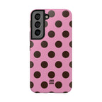 Big Polka Dot | Pink and Black
