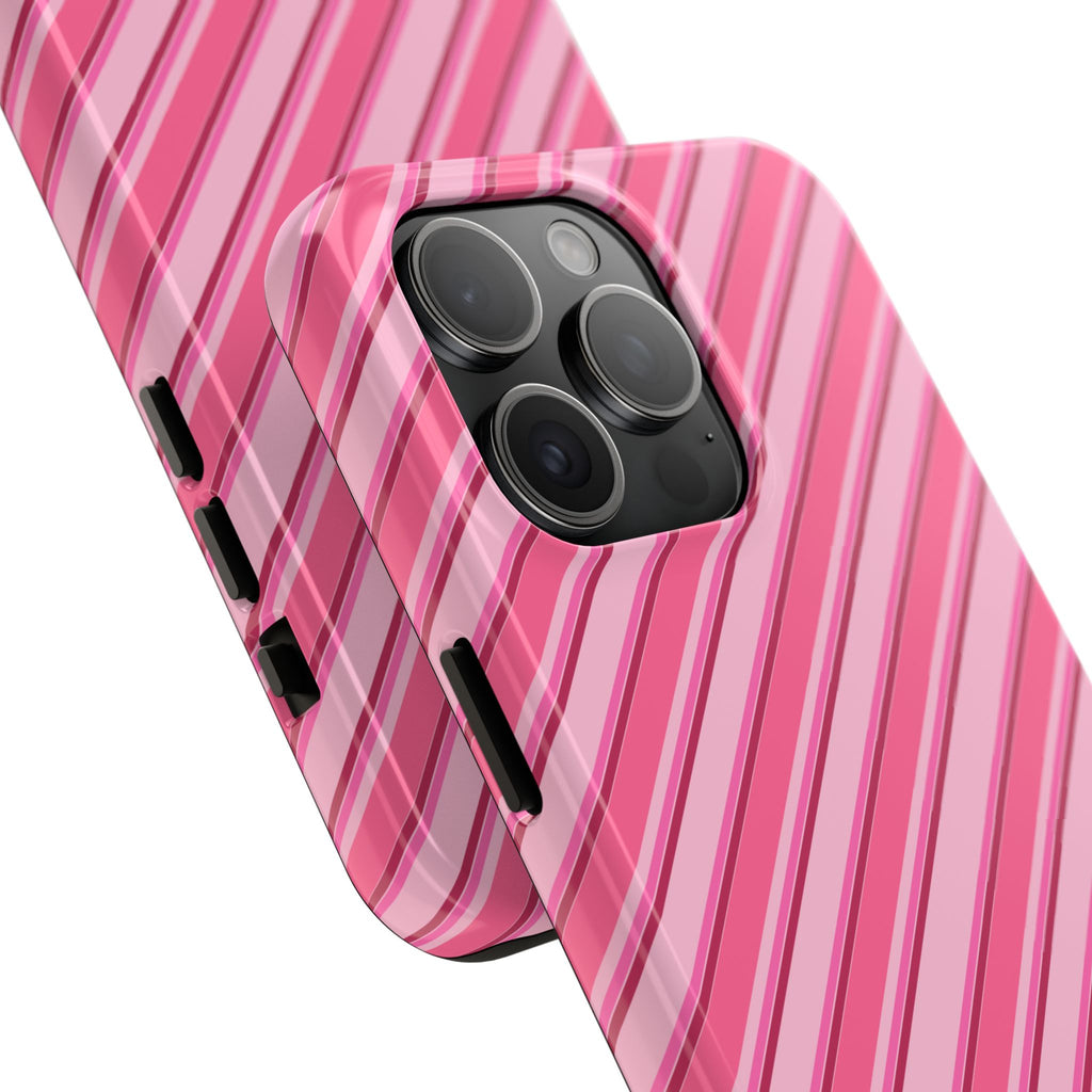 Angelina Stripes | Hot Pink - iPhone Case