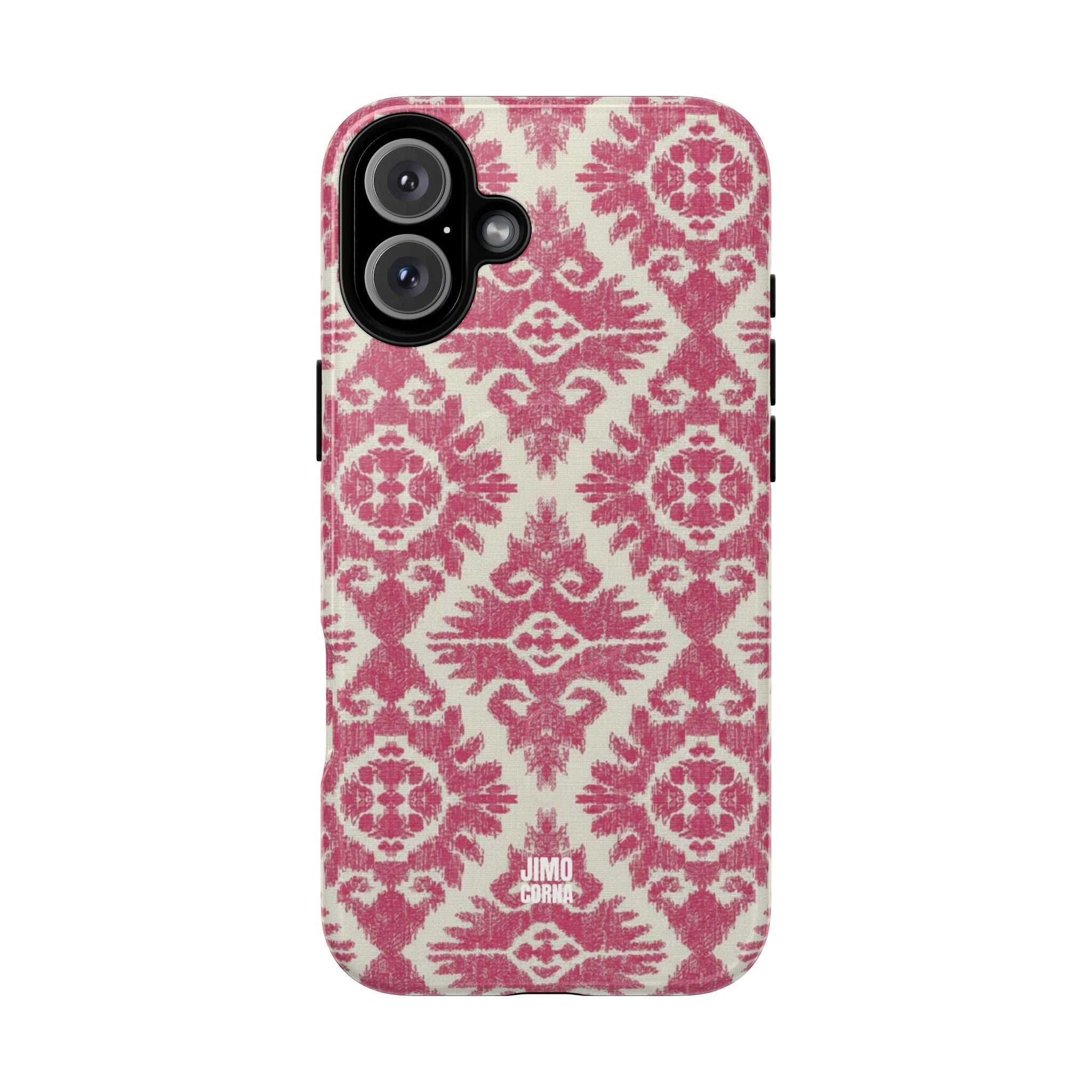 Damask MagSafe iPhone Case | Pink
