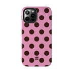 Big Polka Dot | Pink and Black