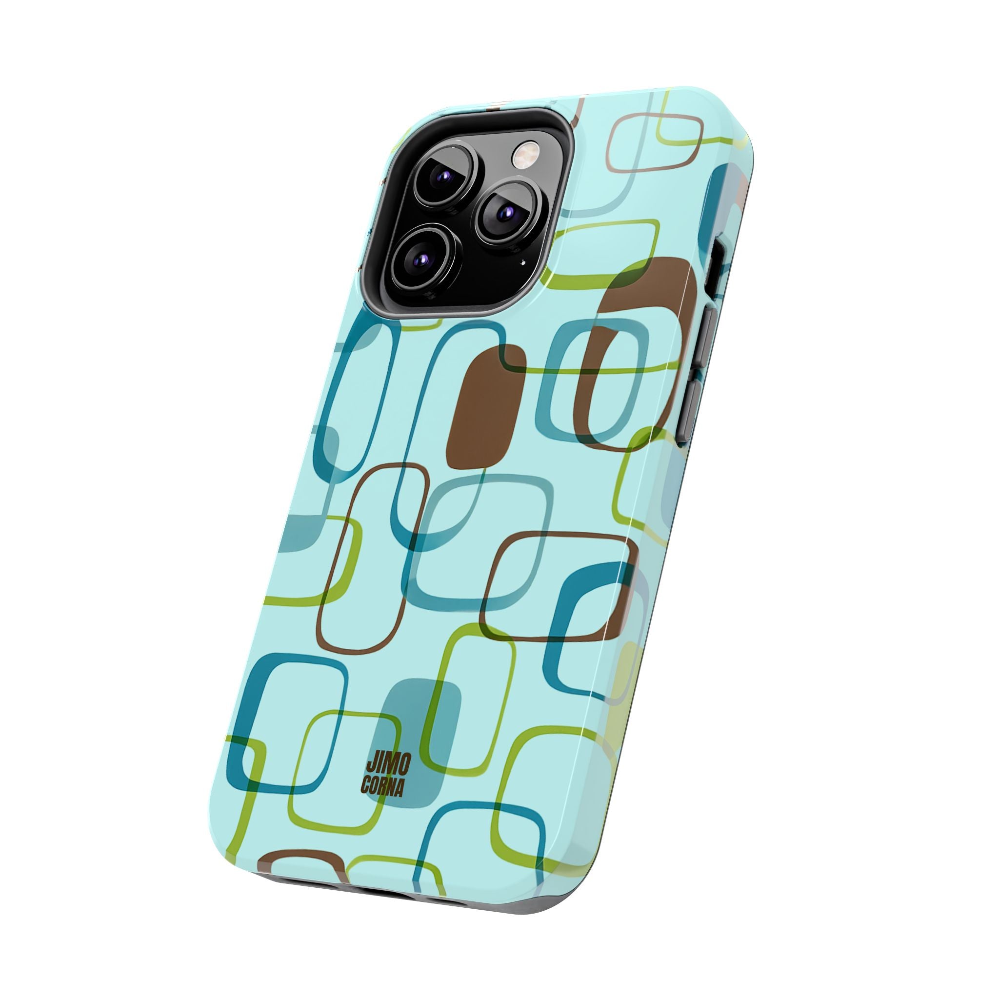 Coast Blocks iPhone Case | Mint