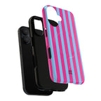 Bold Stripes MagSafe iPhone Case | Cotton Candy