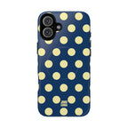 Big Polka Dot | Blue and Cream