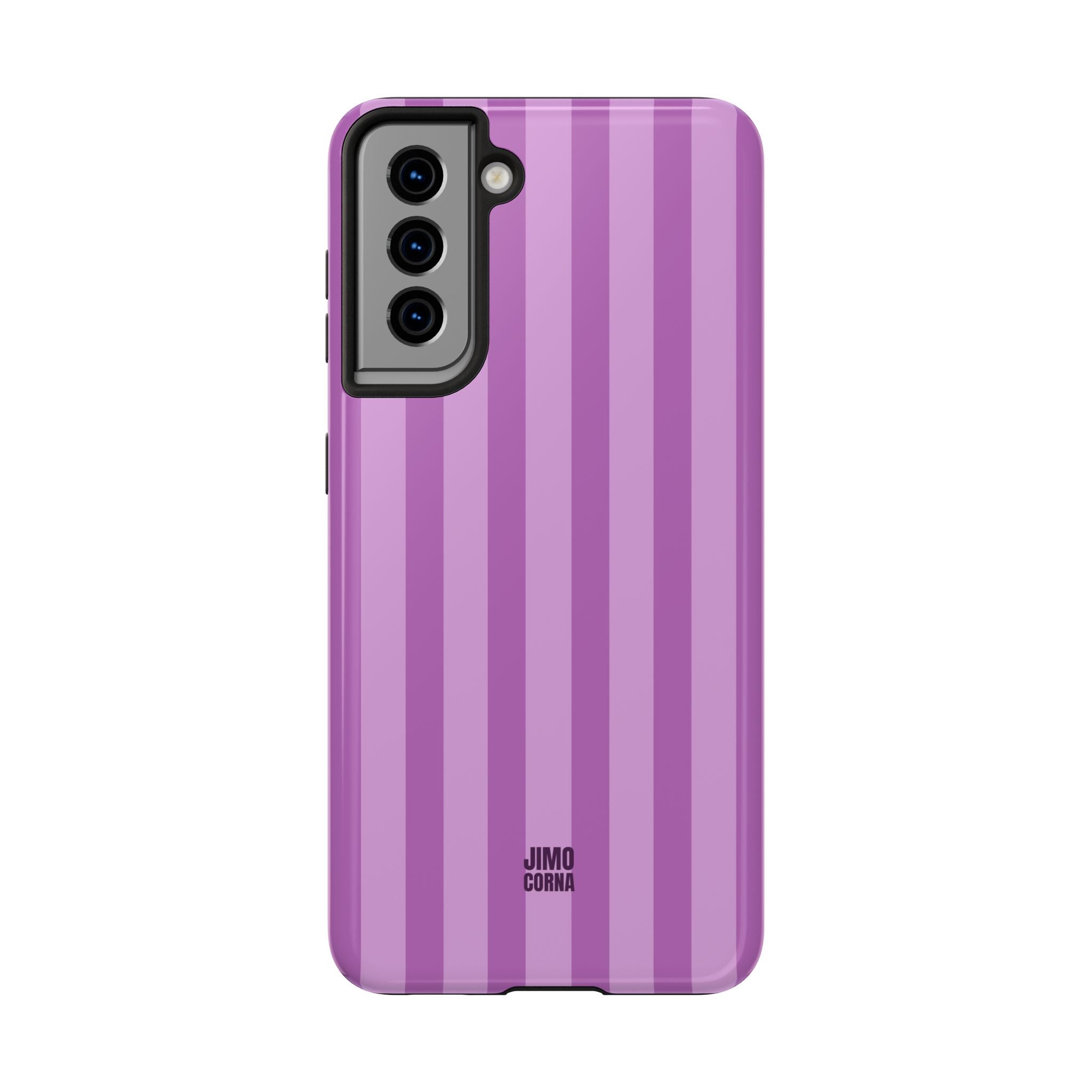 Bold Stripes iPhone Case | Plum