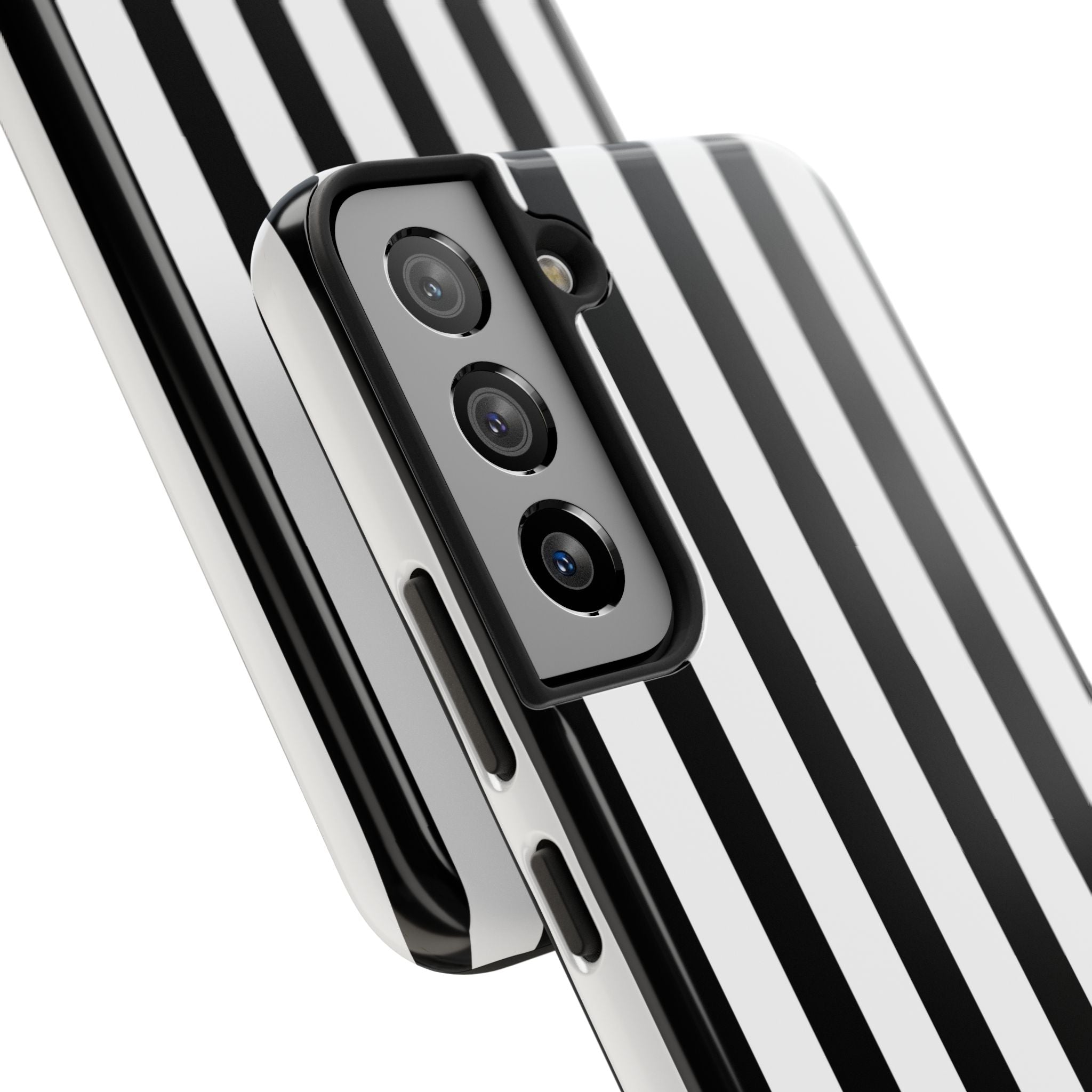 Bold Stripes Samsung Galaxy Case | Black and White