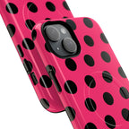 Big Polka Dot | Hot Pink and Black