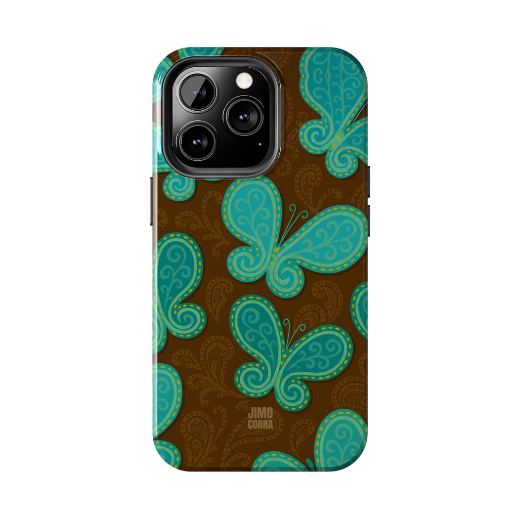 Cocoa Breeze Butterflies iPhone Case