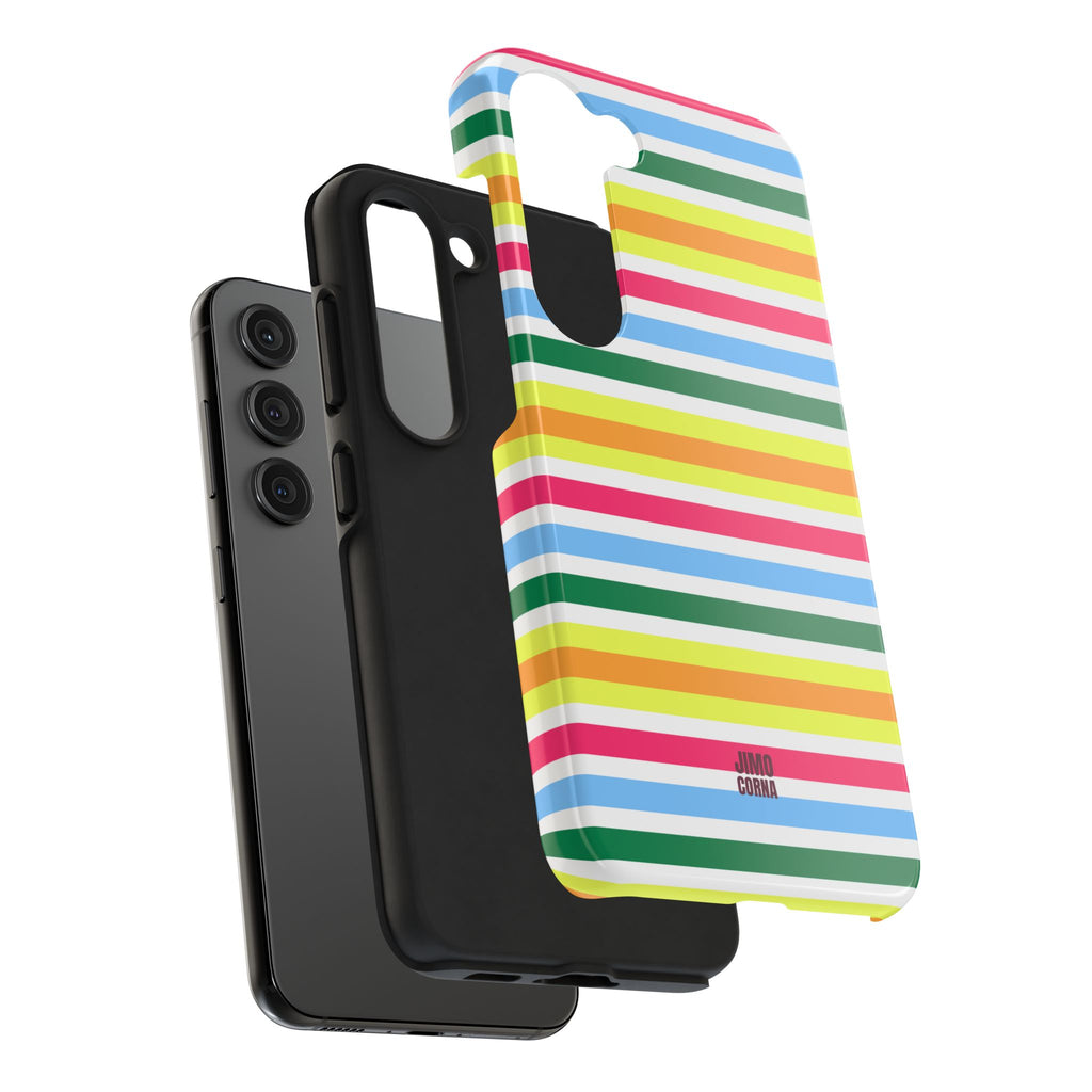 Rainbow Sorbet Stripe Samsung Galaxy Case
