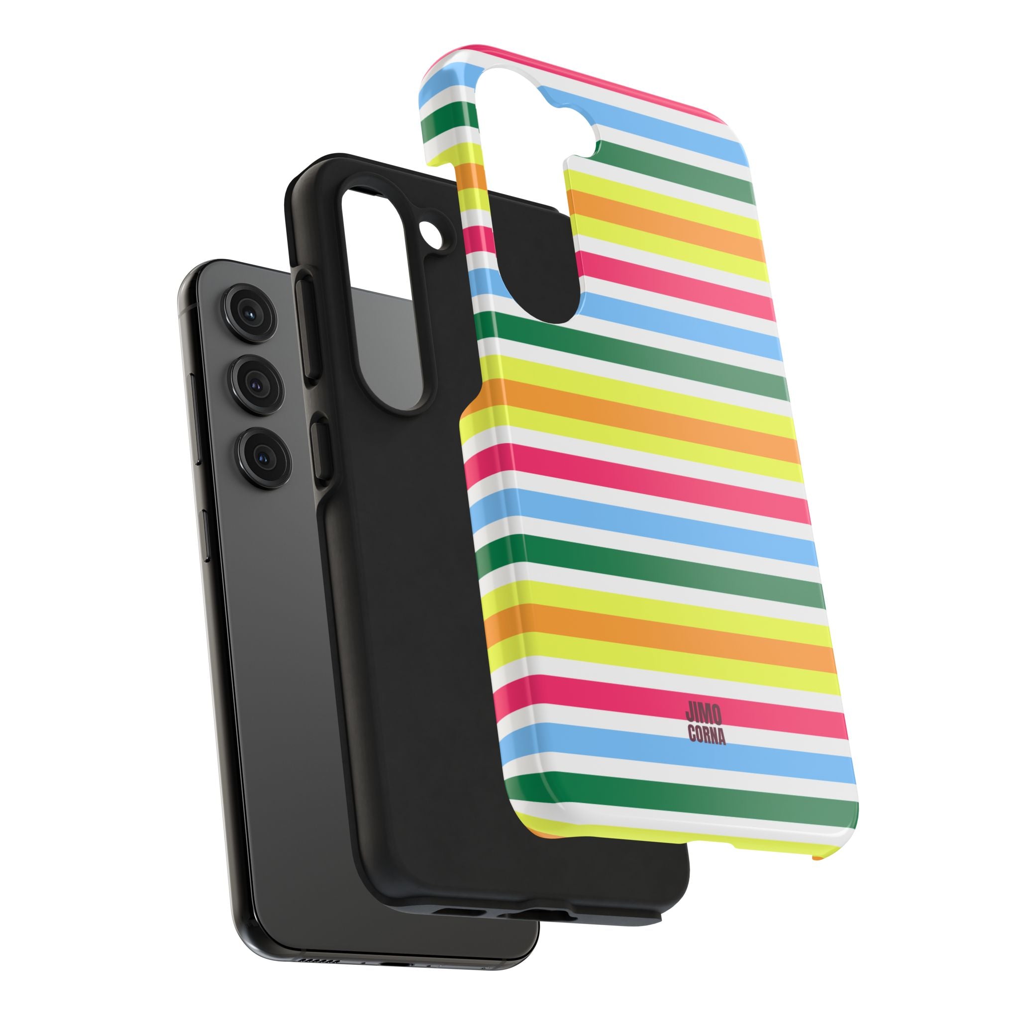 Rainbow Sorbet Stripe Samsung Galaxy Case