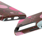 Spiral Pop Samsung Galaxy Case | Brown