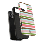 Sweet Candy Stripes iPhone Case