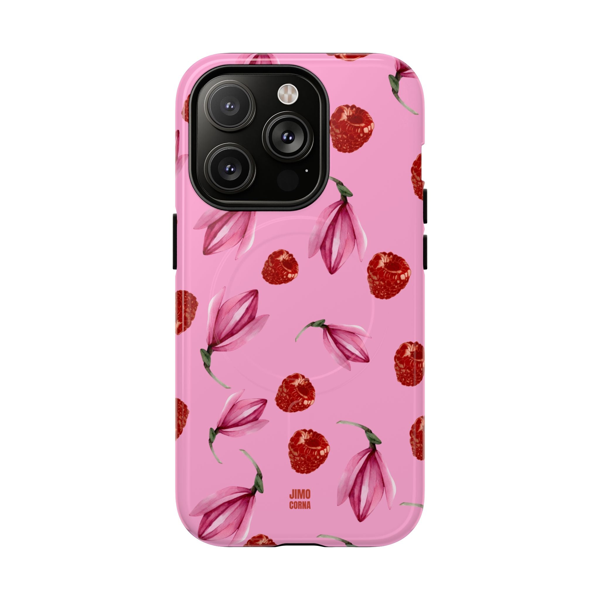 Raspberries and Flowers