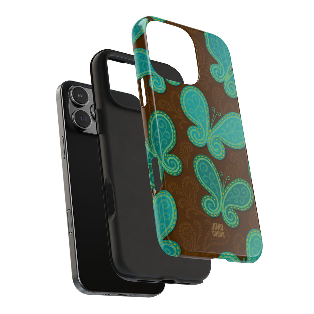 Cocoa Breeze Butterflies iPhone Case