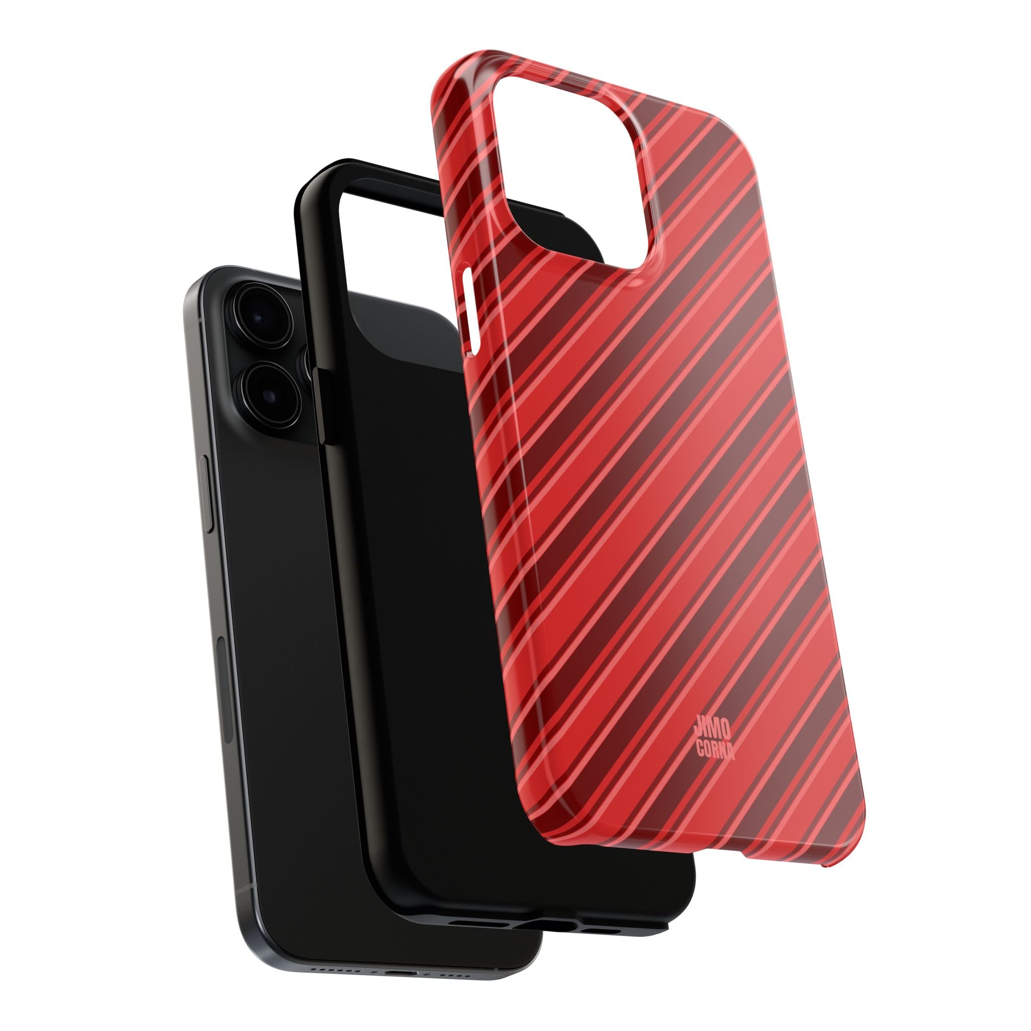 Angelina Stripes | Cherry - iPhone Case