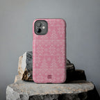 Holiday Knit | Pink iPhone Case