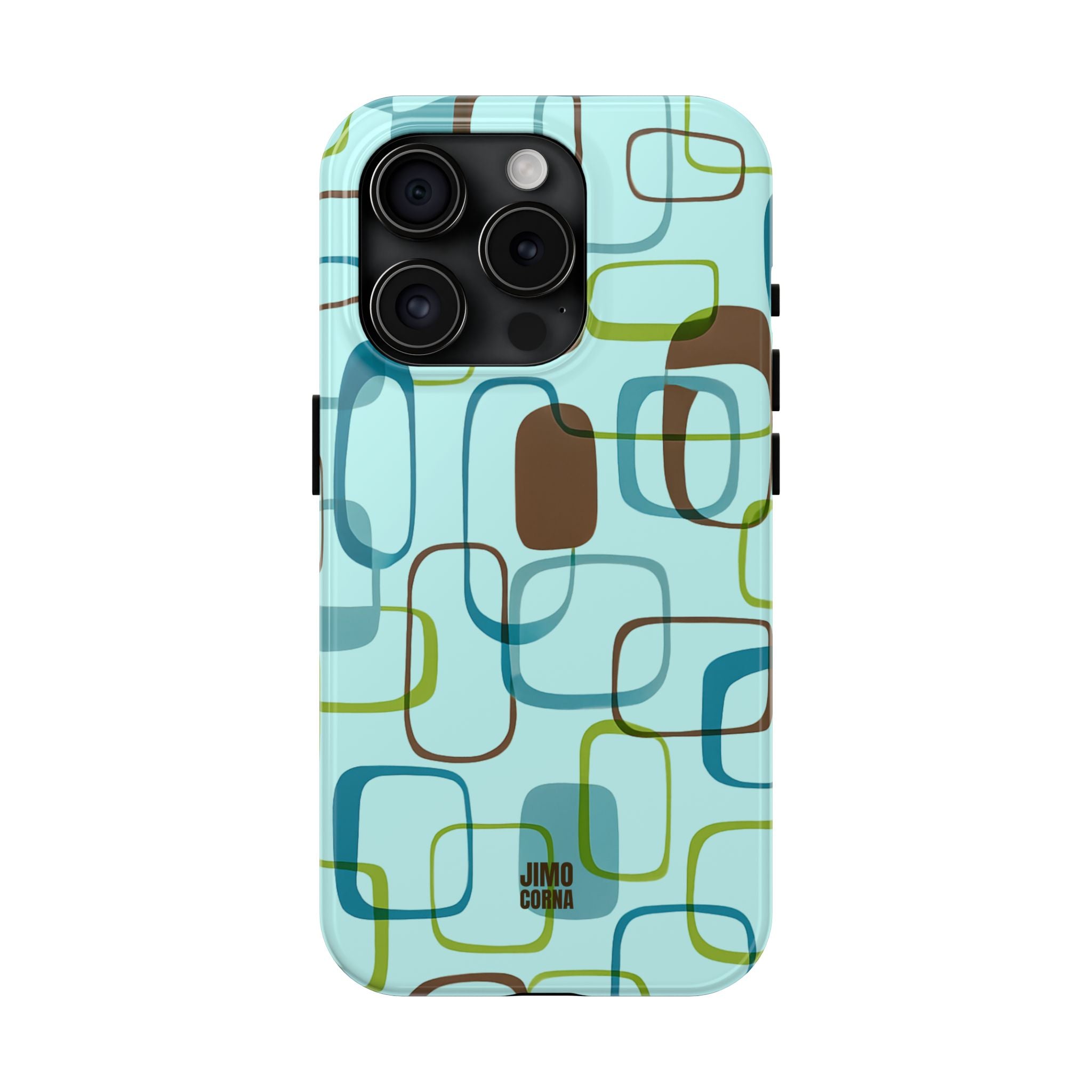 Coast Blocks iPhone Case | Mint
