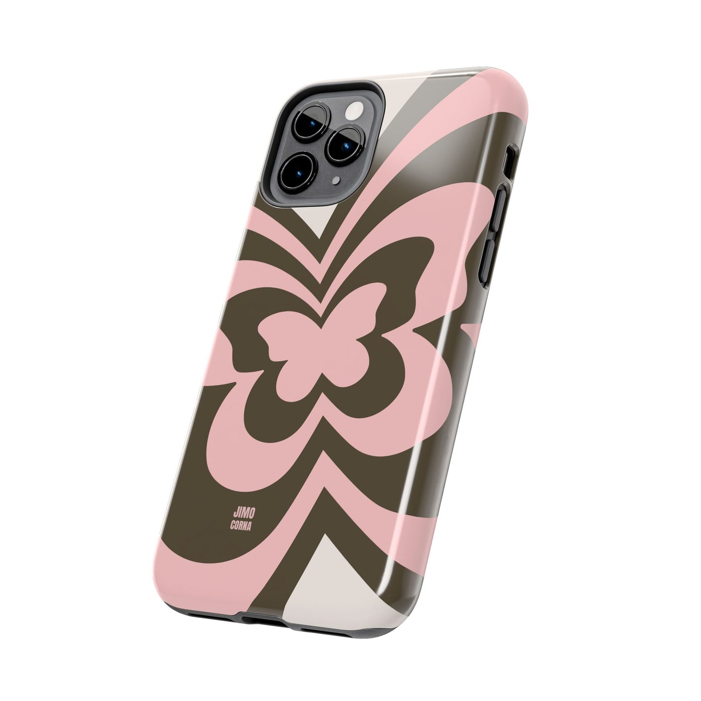 Pink Retro Butterfly